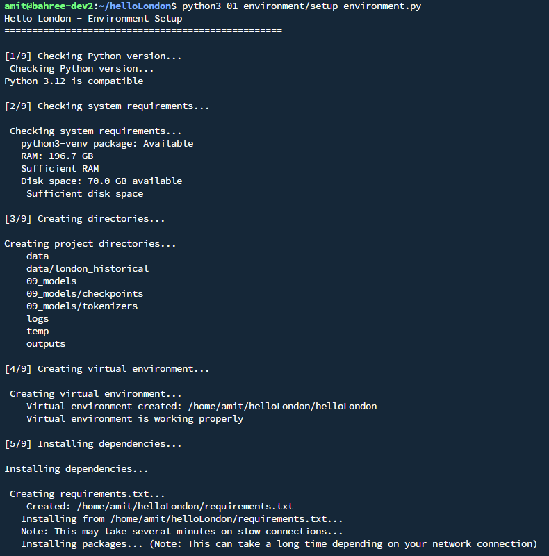 Environment setup - 1 of 3